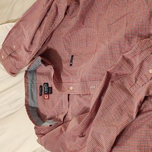 Chaps Mens Large plaid shirt